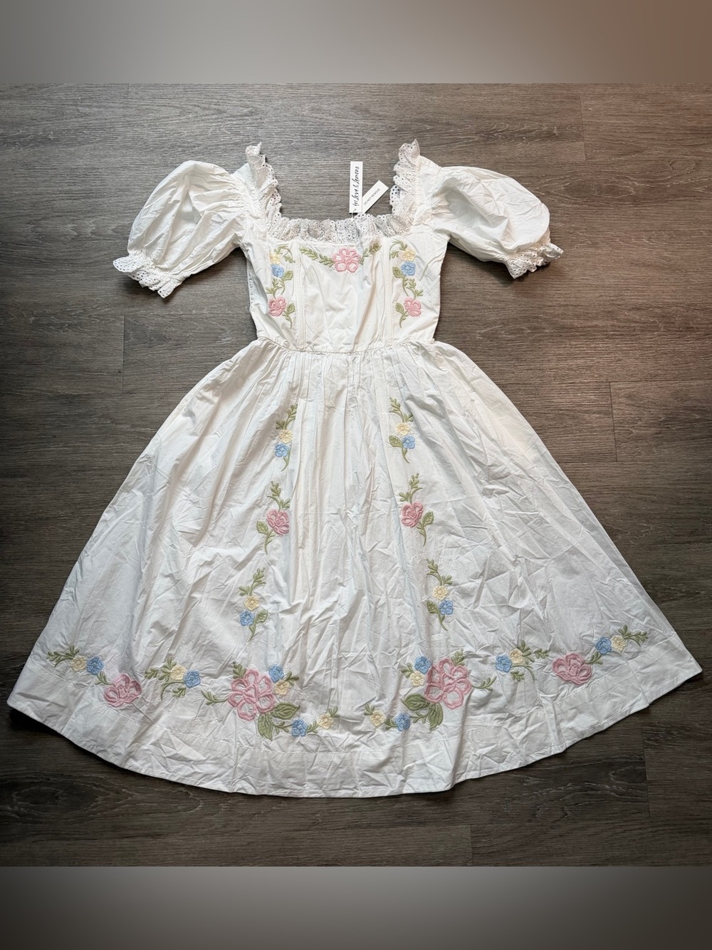 RARE For Love and Lemons Erin Midi Dress NWT 🌸 - Picture 6 of 12
